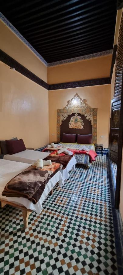 Riad Bleuciel Fez Bagian luar foto